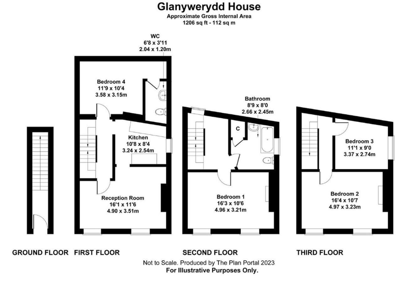 Luxury 4 Bedroom Seaside Apartment - Glan Y Werydd House Barmouth Exterior photo